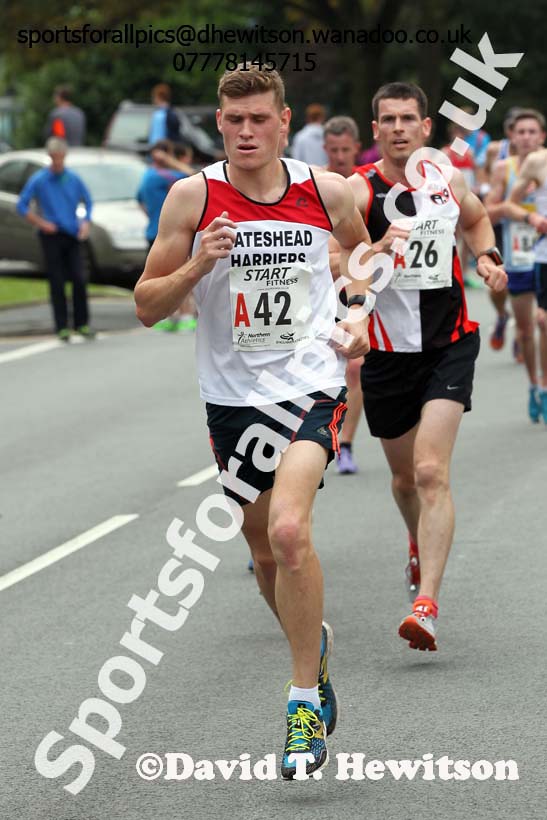 Senior mens Northern 6 Stage Road Relay, Warrington. Photo: David T. Hewitson/Sports for All Pics